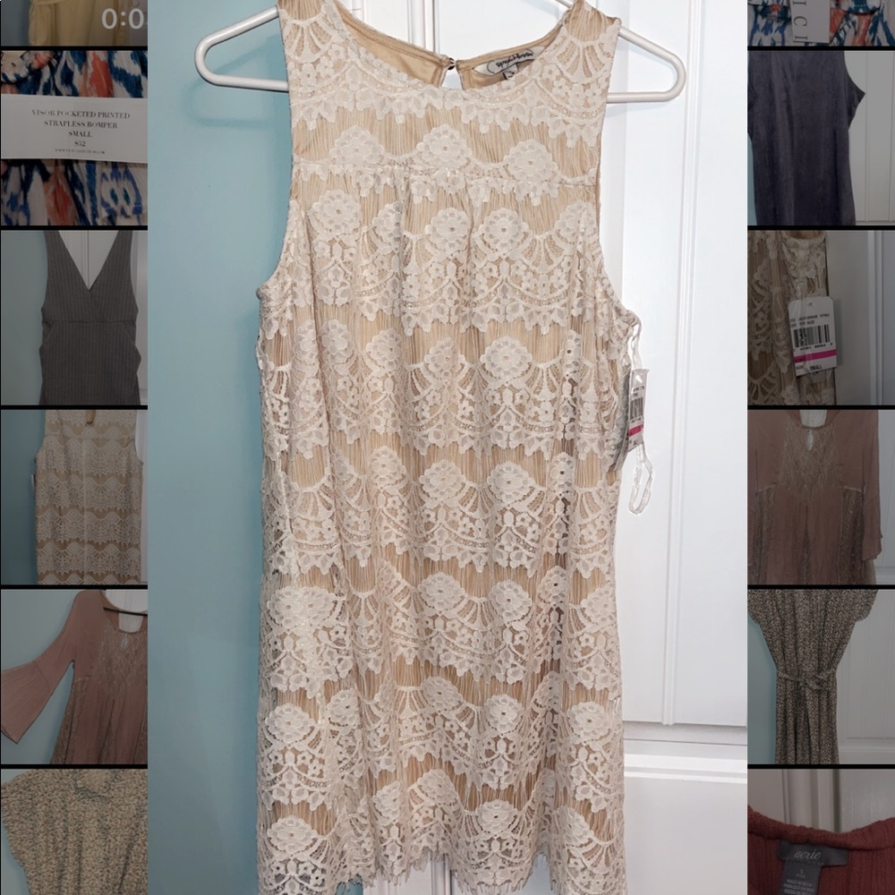 Lace dress new with tags